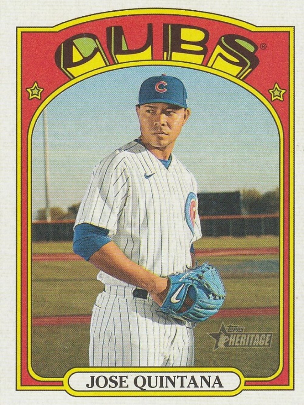 Jose Quintana - 2021 Topps Heritage Series Baseball Card